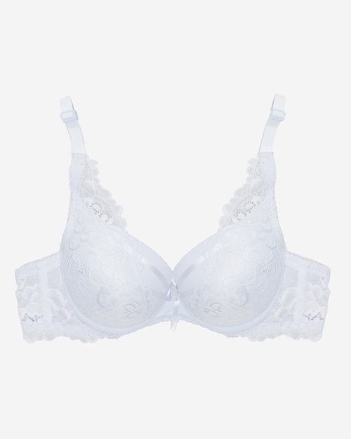 Чуттєвий білий мереживний бюстгальтер - Нижня білизна