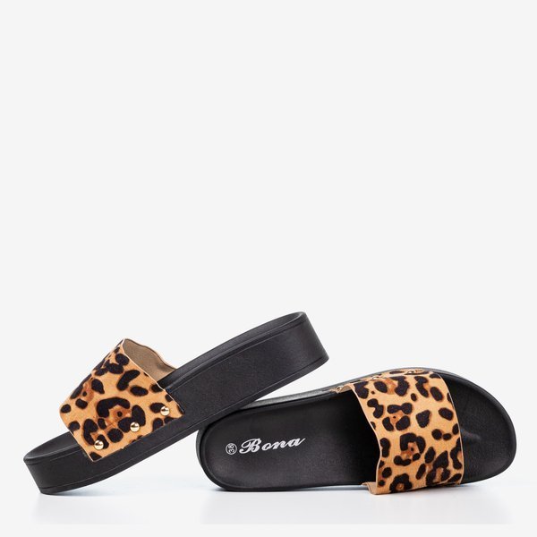 Leopardenpantoffeln für Damen Runa - Footwear 1