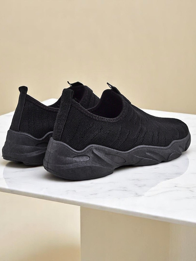 Royalfashion Damen Sport Stoff Slipper Flex Move