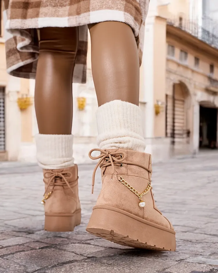 Royalfashion Damen Schnürstiefel Woruces