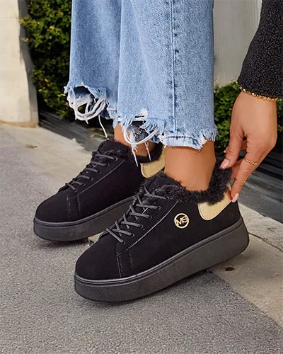 Royalfashion Damen-Sneaker mit Romii-Futter