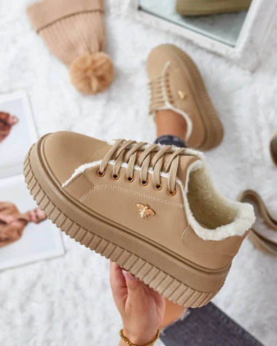 Royalfashion Утеплені жіночі кросівки з хутром Noxu