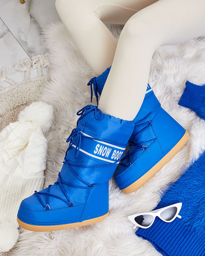 Royalfashion Damenstiefel a'la Schneestiefel Snieug