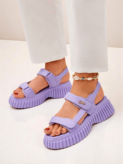 Royalfashion Damensandalen auf dickerer Sohle Hortez