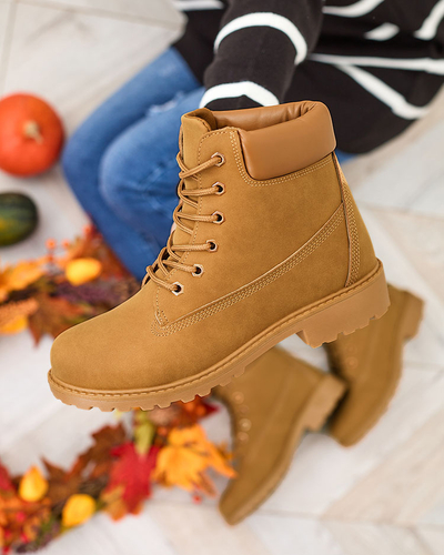 Royalfashion Brown Damen Trapper Karveliea