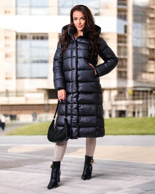 Жіноча зимова куртка Royalfashion Black