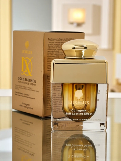 Luxelux Anti-Falten-Gesichtscreme mit Kollagen 48H