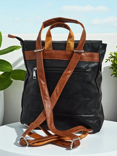 Royalfashion Damenrucksack aus Öko-Leder Klara