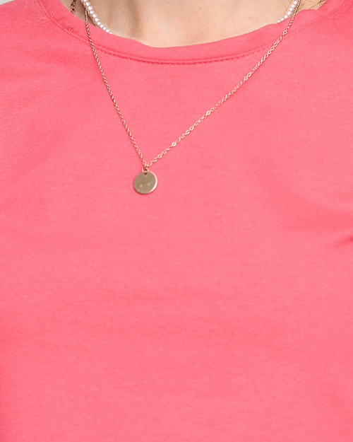 Спортивний костюм в рожевому неоновому кольорі