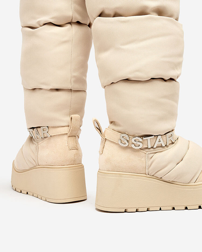 Royalfashion Damenstiefel a'la Schneestiefel Dertrata
