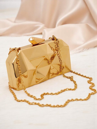 Royalfashion Damen-Clutch Metal Muse
