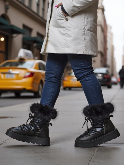 Royalfashion Damen Schneestiefel Melioz
