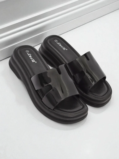 Royalfashion Жіночі шльопанці на товстій підошві Nova Gloss