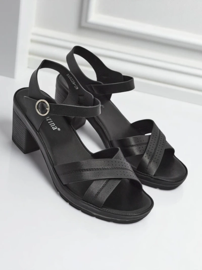 Royalfashion Damen Blockabsatz-Sandalen SoleAura