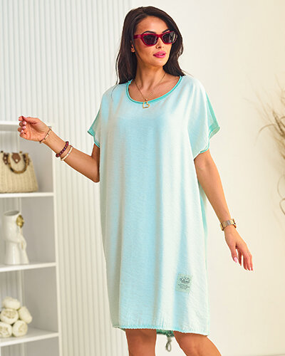 Royalfashion Oversize-Kleid aus Baumwolle