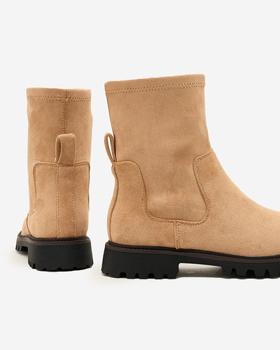 Royalfashion Gebimma Damenstiefel aus Öko-Wildleder