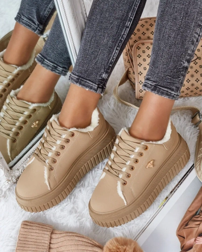 Royalfashion Утеплені жіночі кросівки з хутром Noxu