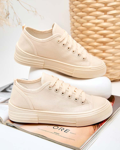Royalfashion Damen Klassische Schnürsneaker Seleas