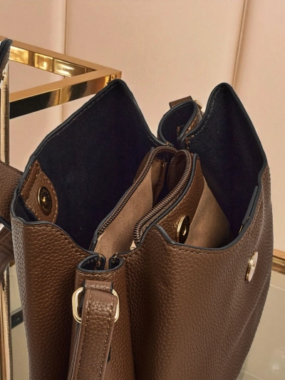 Kleine Damenhandtasche aus Öko-Leder Narias