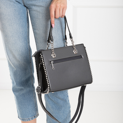 Graue kleine Damenhandtasche - Handtaschen