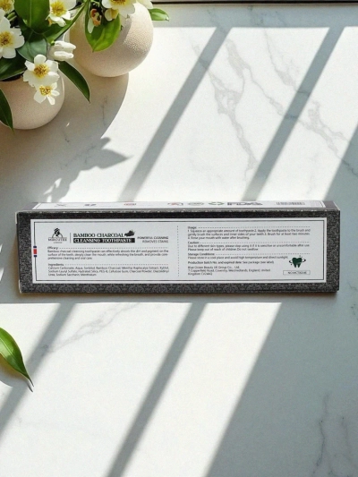 Mircutee Whitening Zahnpasta mit Bambuskohle