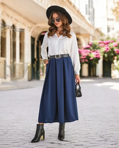 Royalfashion Damen-Midirock