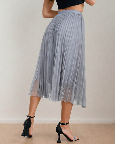 Royalfashion Doppellagiger Midirock für Damen