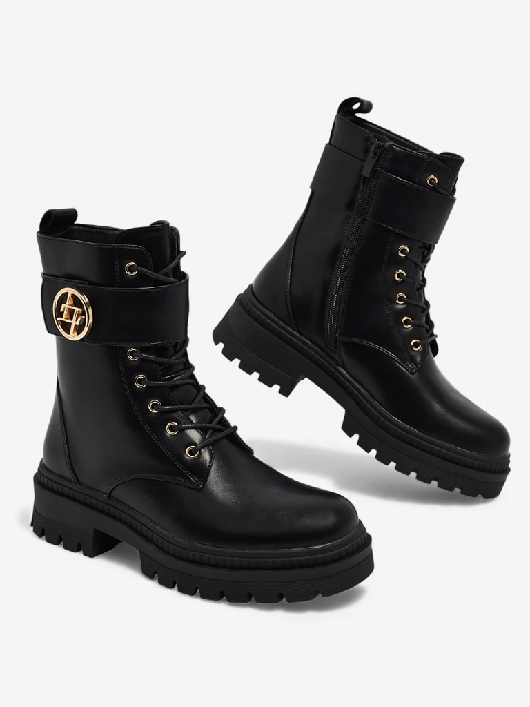 Damenstiefeletten Eulin aus Öko-Leder