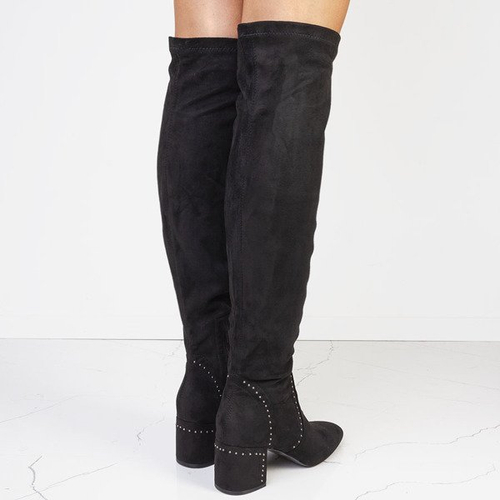 Чорні канадські високі черевики - Взуття