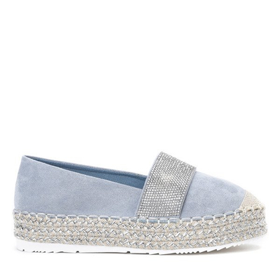 Blaue Espadrilles mit Zirkonia Anasdiea - Footwear 1