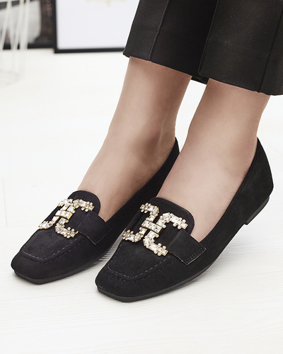 Schwarze Damen Mokassins Jaorica- Footwear