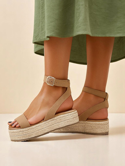 Royalfashion Damen Plateausandalen Finna