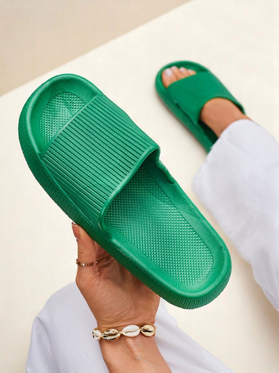 Royalfashion Damen-Gummi-Flip-Flops Bree