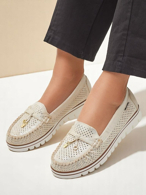 Royalfashion Жіночі перфоровані мокасини Elissas