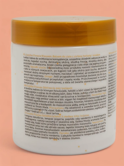 Luxelux FREESIA BLOSSOM Körperbalsam mit grünem Tee und Honig 250 ml