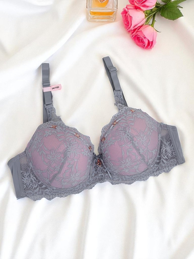Royalfashion Damen Spitzenschalen-BH Delicate Grace