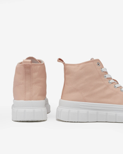 Royalfashion Powder Women's High Sneakers Ates Sneakers