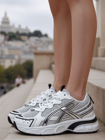 Royalfashion Damen Sneaker mit dicken Sohlen Imerri