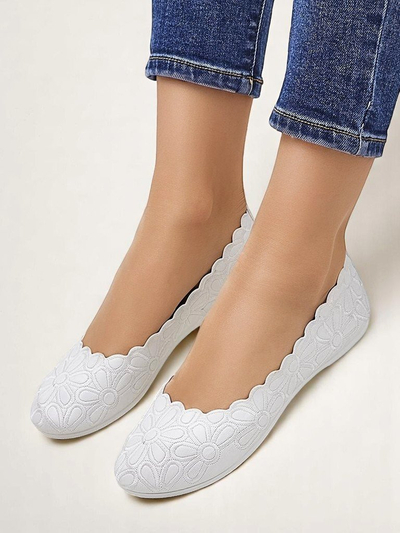 Royalfashion Floral Damen-Ballerinas Magerro