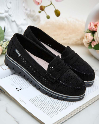 Royalfashion Openwork Damen Mokassins Leteller
