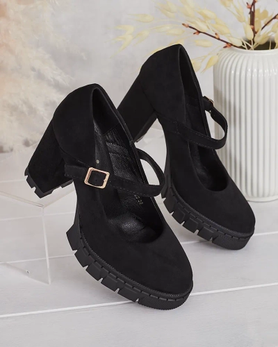 Royalfashion Damen Pumps Elomma aus Öko-Wildleder