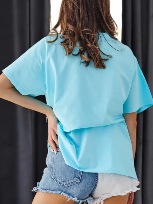 Royalfashion Жіноча бавовняна футболка Романтична метелик