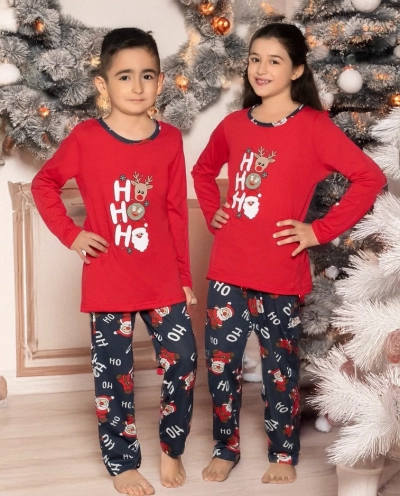 Royalfashion Weihnachten Kinderpyjamas mit Druck