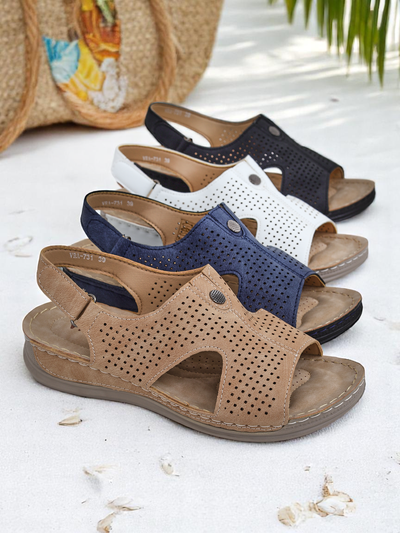 Royalfashion Damen-Sandalen mit Cut-Out Leminni