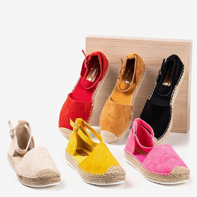 Braune Damen-Espadrilles auf der Citiva-Plattform - Schuhe 1