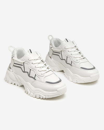 OUTLET Weiße Sportschuhe für Damen Jenirso Sneaker - Schuhe