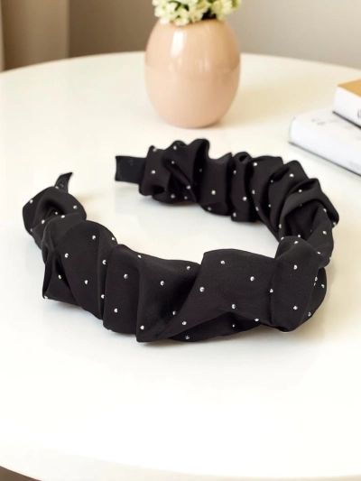 Royalfashion Satinhaarband Bianca