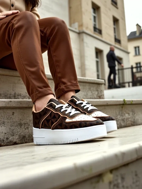 Royalfashion Жіночі спортивні черевики з принтом Ozofio