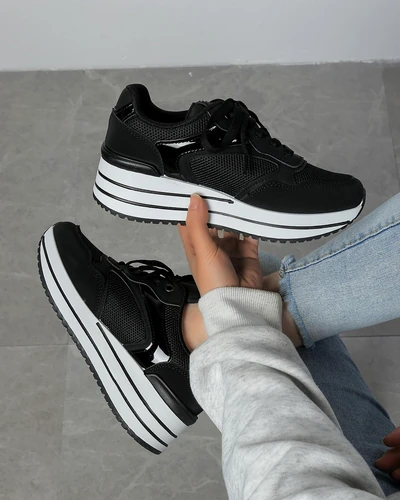 Royalfashion Damen-Plattform-Sportsneaker Revided