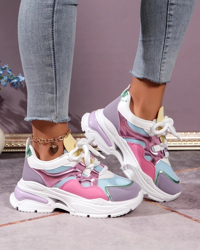 Royalfashion Damen sportliche Sneakers Dicilan